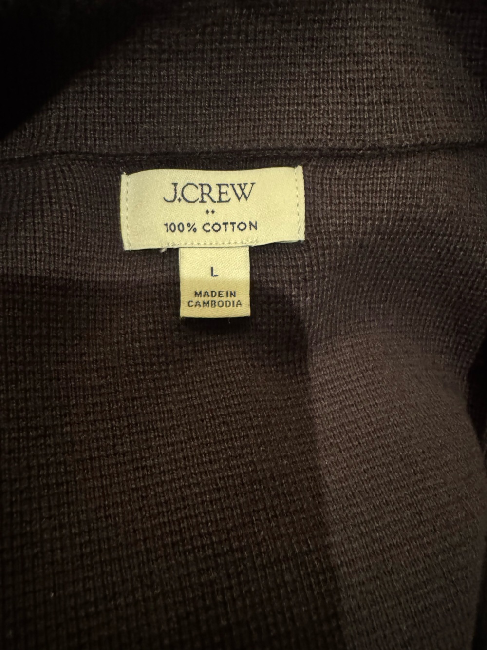 J. Crew Black School Boy Sweater One-Button Blazer in Size L - Picture 9 of 12
